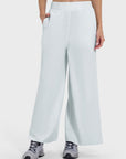 Millennia Slit Wide Leg Active Pants - Little Miss Vanilla