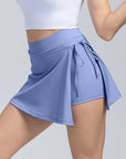 High Waist Active Skort with Pockets - Little Miss Vanilla