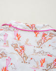 White Cowgirl Country Print Pajamas Set - Little Miss Vanilla