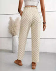 Women's Slim-fit Buttoned Straight Loose Trousers