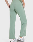 Millennia Pocketed High Waist Active Pants - Little Miss Vanilla