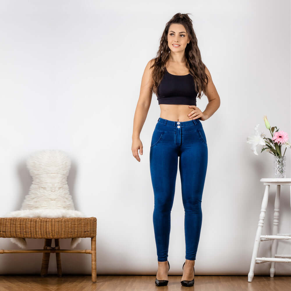 Shascullfites melody gym jeans booty shaping denim leggings jeggings push up effect yoga pants