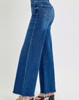 RISEN Tummy Control High Rise Wide Leg Jeans - Little Miss Vanilla