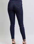 Judy Blue Full Size Heart Shaped Back Pockets Skinny Jeans - Little Miss Vanilla