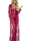 Provocative PR7046 Elegant Robe Wine