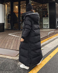 Winter Long Coat Warm Hooded Thickened Parka Jackaet For Women Clothing