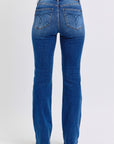 Judy Blue Full Size Run Mid-Rise Bootcut Jeans with Thermal Lining - Little Miss Vanilla