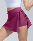 High Waist Active Skort with Pockets - Little Miss Vanilla