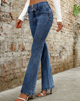 Bootcut Jeans with Pockets - Little Miss Vanilla