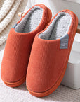 Non-slip Plus Velvet Cotton Slippers