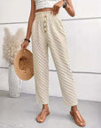 Women's Slim-fit Buttoned Straight Loose Trousers