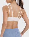 Millennia Scoop Neck Double Strap Active Cami - Little Miss Vanilla