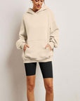 Women's Oversized Hoodies Fleece Loose Sweatshirts With Pocket Long Sleeve Pullover Hoodies Sweaters Winter Fall Outfits Sports Clothes