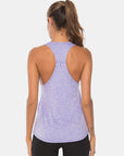 Full Size Scoop Neck Wide Strap Active Tank - Little Miss Vanilla