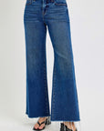 RISEN Tummy Control High Rise Wide Leg Jeans - Little Miss Vanilla