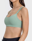 Millennia Scoop Neck Double Strap Active Cami - Little Miss Vanilla