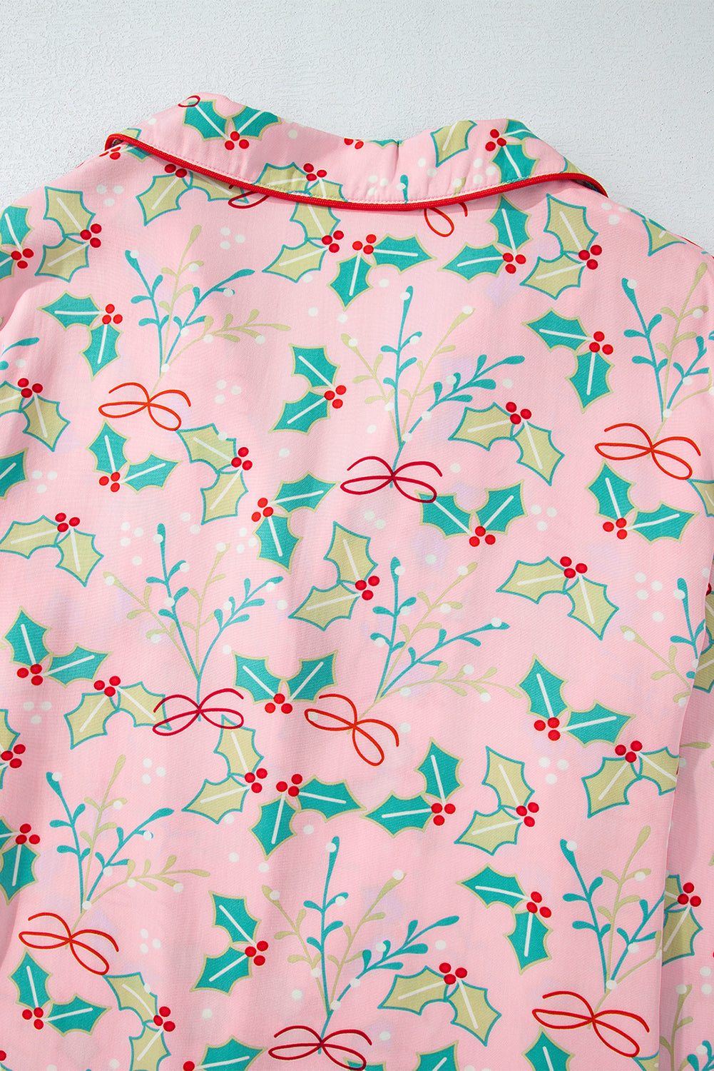 Multicolour Floral Christmas Pajamas Set - Little Miss Vanilla