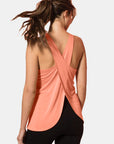 Crisscross Scoop Neck Active Tank - Little Miss Vanilla