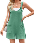 Versatile Pocket Straight Jumpsuit For Women - Little Miss Vanilla