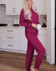 Long Sleeve Pullover and Jogger Pants Lounge Set - Little Miss Vanilla