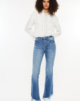 Kancan High Rise Frayed Hem Jeans - Little Miss Vanilla