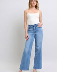 Judy Blue Full Size Wide Leg Jeans with Pockets - Little Miss Vanilla