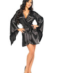 Beauty Night BN6662 Samira Peignoir Black