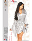 Beauty Night BN6665 Samira Peignoir Silver