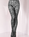 Black Secret BS135 Crotchless Tights