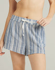 The Classic Boxer French Navy Stripe