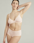 The Second Skin Stretch Easy Does It Bralette Blush Pink