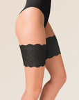 Gabriella Lace Thigh Band 509 Black