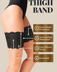 Gabriella Lace Thigh Band 509 Black