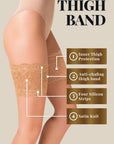 Gabriella Lace Thigh Band 509 Beige