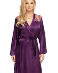 Irall Shelby Dressing Gown Purple