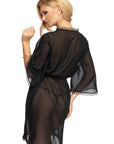 Irall Erotic Sadia Dressing Gown Black