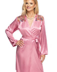 Irall Shelby Dressing Gown Dusty Rose