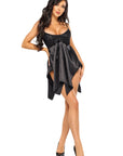 Beauty Night BN6643 Julieta Chemise Black