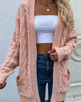 Cozy Women's Knit Long Sleeve Cardigan