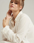 The Maxi Shirt Organic Cotton White