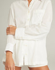 The Midi Shirt Organic Cotton White