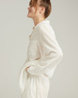 The Midi Shirt Organic Cotton White