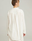 The Midi Shirt Organic Cotton White