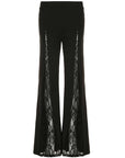 Lace Personality Loose Sexy Low Waist Trousers