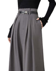 Loose Trousers Wide Leg Women's High Waist Bud-shaped Pants