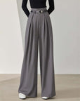 Loose Trousers Wide Leg Women's High Waist Bud-shaped Pants