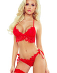 PR1446 Petit Desir 2 Piece Set Red