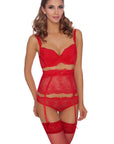 Roza Ambre Soft Cup Bra Red