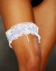 Shirley of Hollywood 19 Light Blue Garter