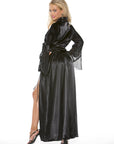 Shirley of Hollywood 20559 Long Robe Black